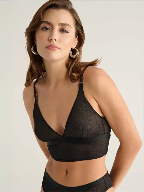 Бюстье женское conte floral tattoo lbe 2870 black, , 170-96/L, CONTE ELEGANT, - 1