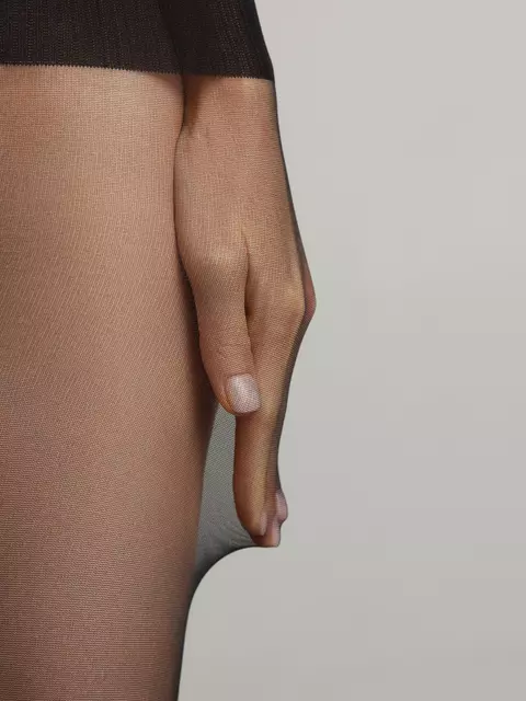 Колготки женские с широким моделирующим поясом conte slimfit 20 nero, 23С-7СП, 3, CONTE ELEGANT,  - 4