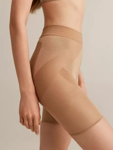 Женские леггинсы-шорты conte x-press shorts natural, 17С-103СП, 4, CONTE ELEGANT,  - 3