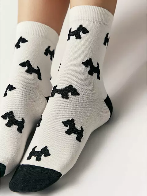 Носки женские conte classic 587 молочный, 7С-22СП, 36-38 (23-25), CONTE ELEGANT,  - 4