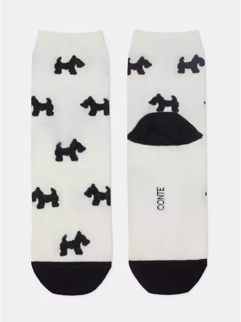 Носки женские conte classic 587 молочный, 7С-22СП, 36-38 (23-25), CONTE ELEGANT,  - 8