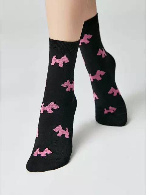 Носки женские conte classic 587 черный, 7С-22СП, 39-41 (25-27), CONTE ELEGANT,  - 3