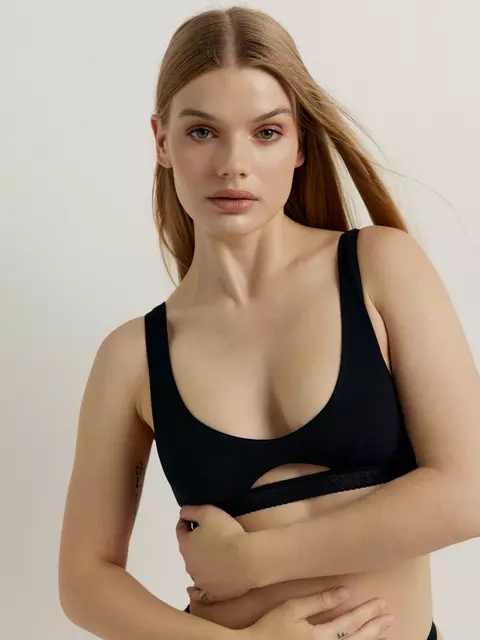 Бюстье женское conte print dots lbe 2541 black, 22С-2554ТСП, 170-88/S, CONTE ELEGANT,  - 2