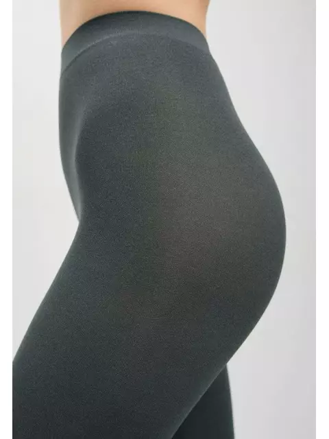 Женские меланжевые колготки trendy melange 60 verde, 18С-131СП, 4, CONTE ELEGANT,  - 6