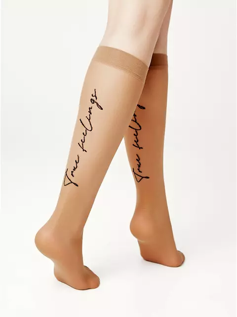 Гольфы женские конте true love bronz, 24С-9СП, 36-38 (23-25), CONTE ELEGANT,  - 3