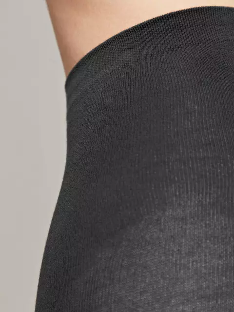 Женские теплые колготки cotton 150 den графит, , 2, CONTE ELEGANT, - 4