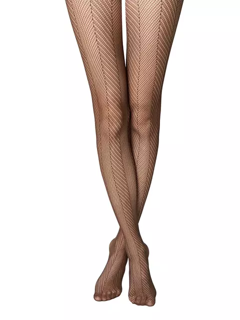 Колготки женские conte verticale mocca, , 2, CONTE ELEGANT, - 1