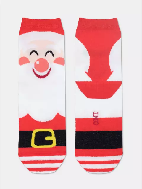 Подарочный набор женских новогодних носков conte new year (3 пары) 814 ассорти, 19С-86СП;21С-76СП;20С-34СП, 36-39 (23-25), CONTE ELEGANT,  - 4