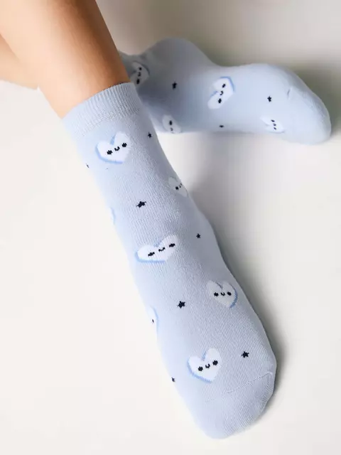 Детские махровые носки conte-kids sof-tiki 757 бледно-фиолетовый, 21С-13СП, 22, CONTE-KIDS,  - 2