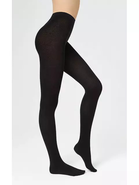 Хлопковые колготки minimi cotone 160 den nero, COTONE 160, 3, MINIMI,  - 2