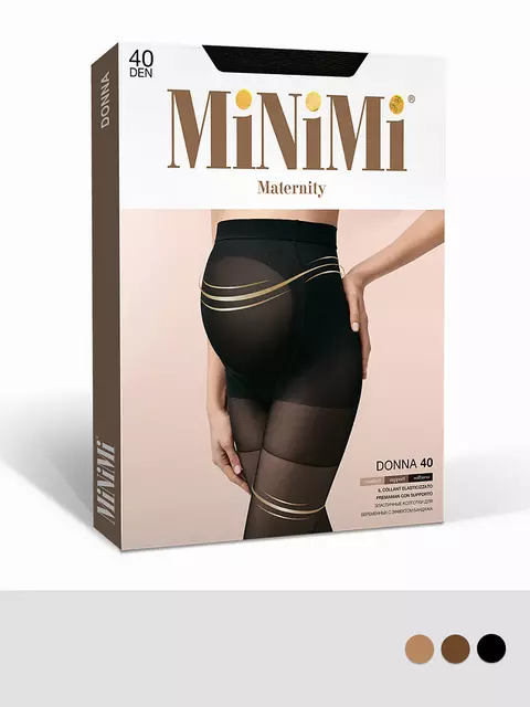 Эластичные колготки для беременных minimi donna 40 daino, DONNA 40 (для беременных), 2, MINIMI,  - 2