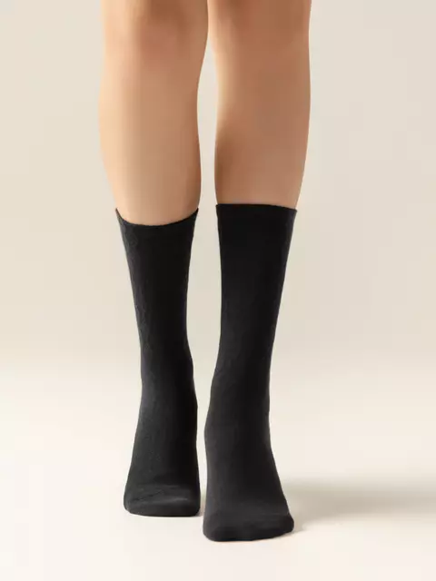 Носки хлопковые (удлиненные) active 620 черный, 24С-73СП, 36-38 (23-25), CONTE ELEGANT,  - 3