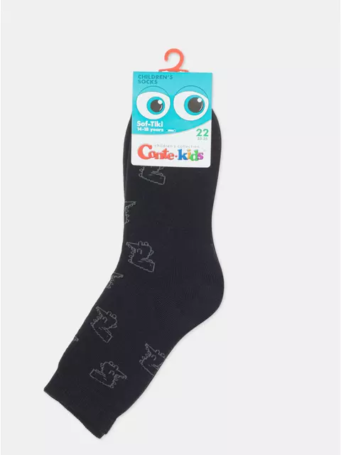 Махровые детские носки sof-tiki 766 черный, 21С-13СП, 20, CONTE-KIDS,  - 6