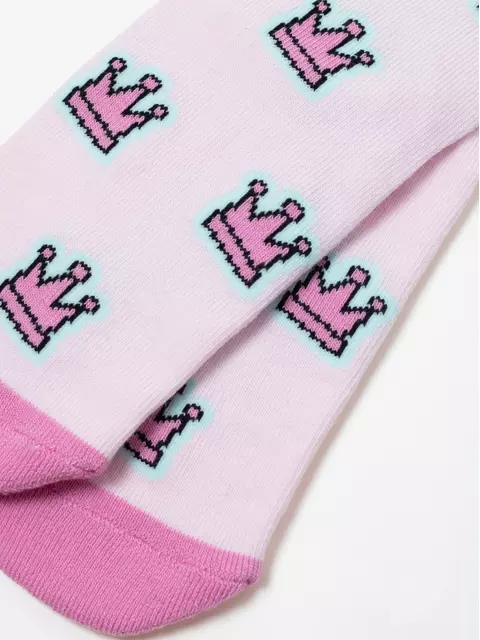 Теплые носки для девочек с махровой стопой sof-tiki 763 светло-розовый, 24С-69СП, 18, CONTE-KIDS,  - 5