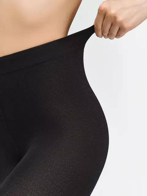 Теплые колготки из хлопка minimi cotone 70 moka, COTONE 70, 6, MINIMI,  - 5