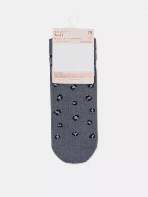 Носки женские (махровая стопа) esli perfect 569 темно-серый, 23С-86СПЕ, 36-39 (23-25), ESLI,  - 8