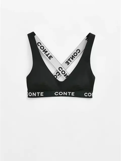 Женское бюстье из бамбука comfy line lbe 2989 black-silver, 24С-3034ТСП, 170-84/XS, CONTE ELEGANT,  - 4