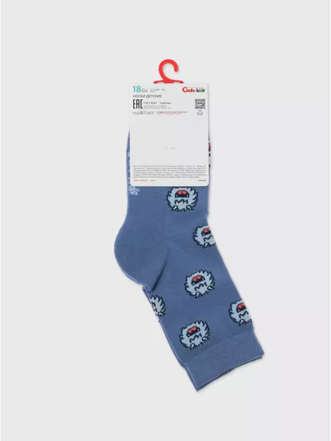 Носки детские с махровой стопой sof-tiki 767 джинс, 24С-69СП, 16, CONTE-KIDS,  - 7