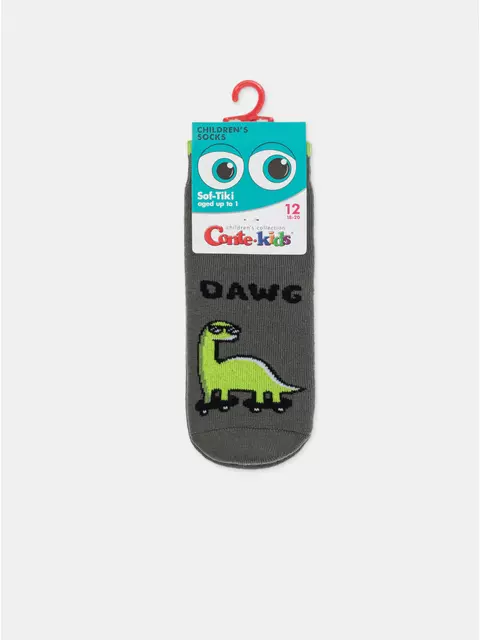 Махровые носки для малышей sof-tiki 573 хаки, 7С-46СП, 12, CONTE-KIDS,  - 5