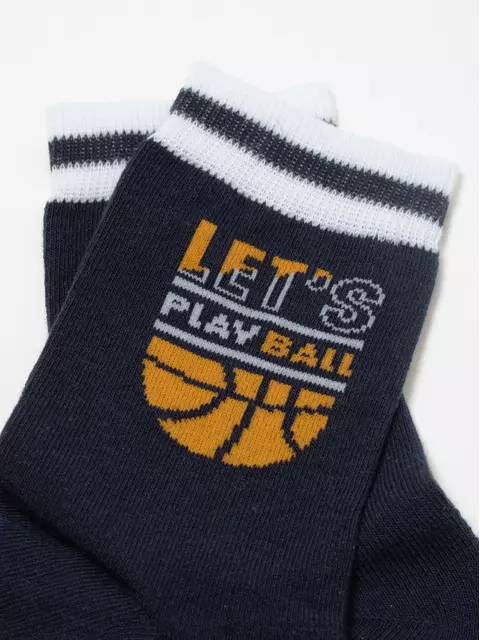 Теплые носки для мальчика с махровой стопой conte-kids 756 темно-синий, 24С-69СП, 22, CONTE-KIDS,  - 5