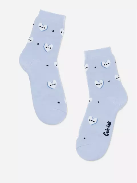 Детские махровые носки conte-kids sof-tiki 757 бледно-фиолетовый, 21С-13СП, 22, CONTE-KIDS,  - 4