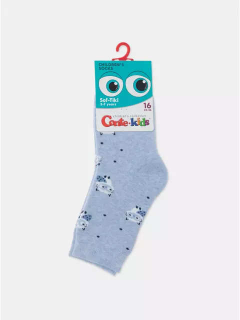Детские махровые носки sof-tiki 758 голубой, 21С-13СП, 18, CONTE-KIDS,  - 8