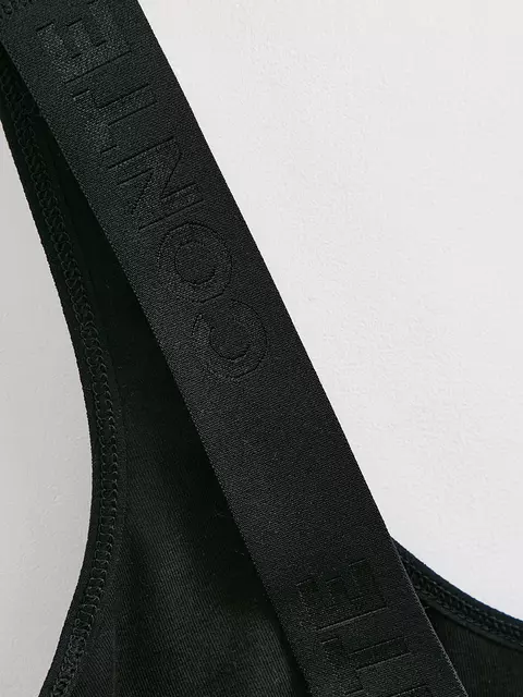 Бюстье женское из бамбука с хлопком comfy line lbe 2990 black-black, 24С-3035ТСП, 170-84/XS, CONTE ELEGANT,  - 6