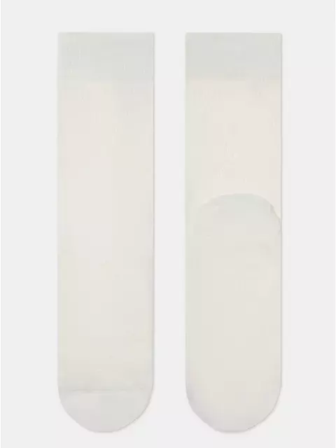 Хлопковые удлиненные носки conte active 623 молочный, 22С-27СП, 36-38 (23-25), CONTE ELEGANT,  - 4