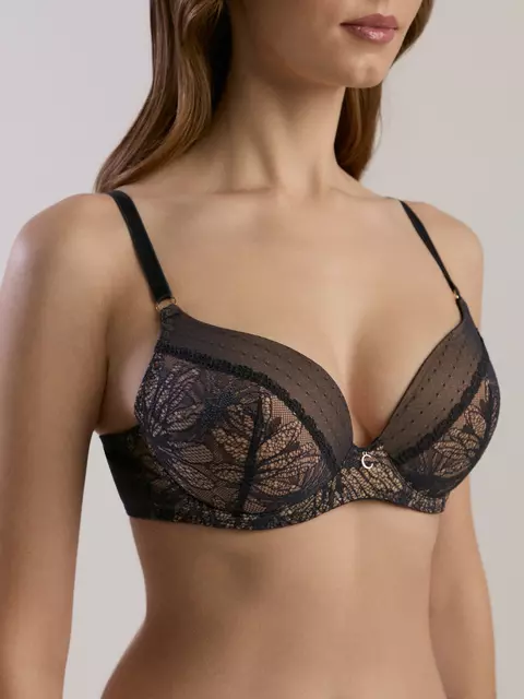 Бюстгальтер пуш-ап на косточках nocturne tb1198 океан, 23С-0038КСП, 70A, CONTE ELEGANT,  - 2