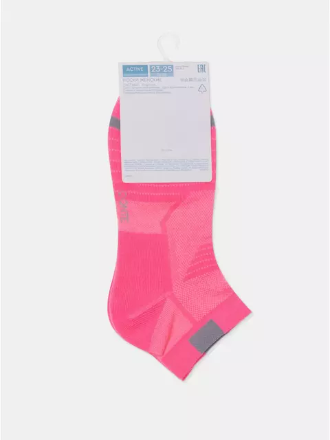 Носки женские (короткие) conte active 633 розовый, 24С-97СП, 39-41 (25-27), CONTE ELEGANT,  - 6