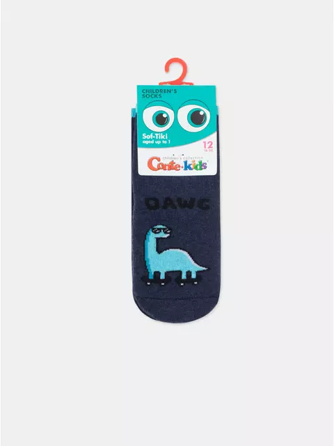 Махровые носки для малышей софтики 573 темно-синий, 7С-46СП, 14, CONTE-KIDS,  - 6