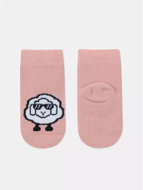 Махровые носки для малышей sof-tiki 640 пепельно-розовый, , 10, CONTE-KIDS, - 1