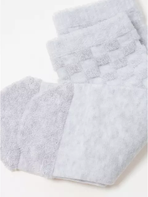 Женские махровые носки conte comfort с объемными рисунками 550 светло-серый, 23С-17СП, 36-37 (23), CONTE ELEGANT,  - 7