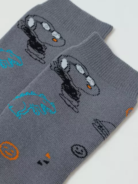 Детские носки (махровые) sof-tiki 765 серый, 21С-13СП, 16, CONTE-KIDS,  - 4