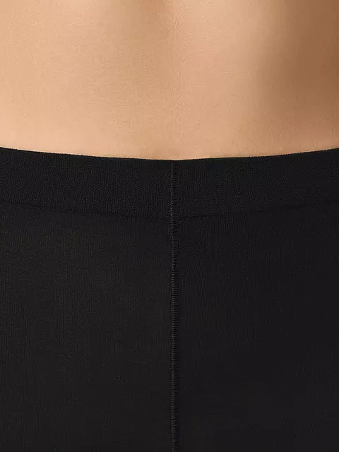 Теплые двухслойные колготки omsa micro&cotton 140 nero, MICRO&COTTON 140, 3, OMSA,  - 6