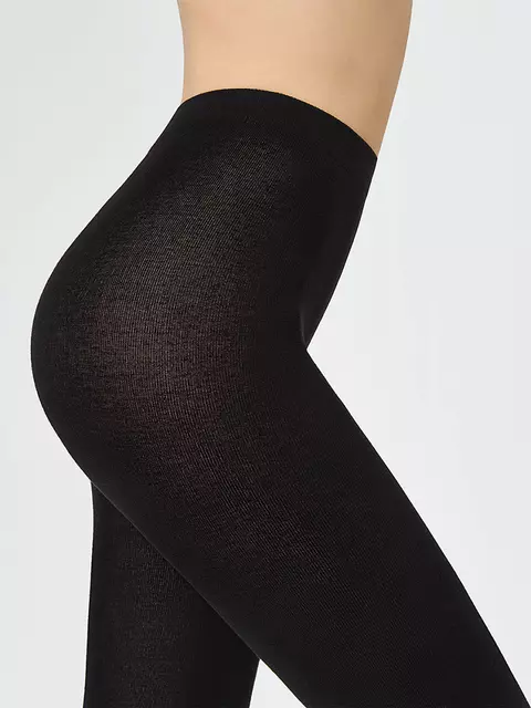 Женские колготки minimi cotone 250 nero, COTONE 250, 4, MINIMI,  - 4