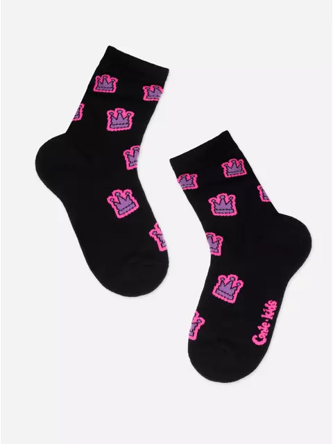 Носки детские (махровая стопа) sof-tiki 763 черный, 24С-69СП, 18, CONTE-KIDS,  - 4