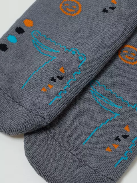 Детские носки (махровые) sof-tiki 765 серый, 21С-13СП, 16, CONTE-KIDS,  - 5