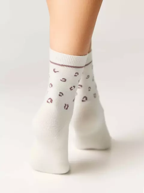 Женские носки с махровой стопой esli perfect 569 молочный, 23С-86СПЕ, 36-39 (23-25), ESLI,  - 3