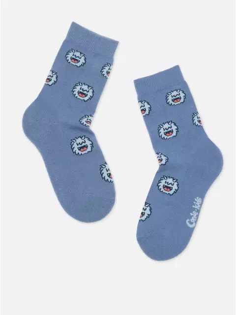 Носки детские с махровой стопой sof-tiki 767 джинс, 24С-69СП, 16, CONTE-KIDS,  - 3
