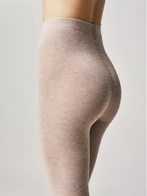 Теплые женские колготки estera 300 beige, 14С-65СПЕ, 2, ESLI,  - 4