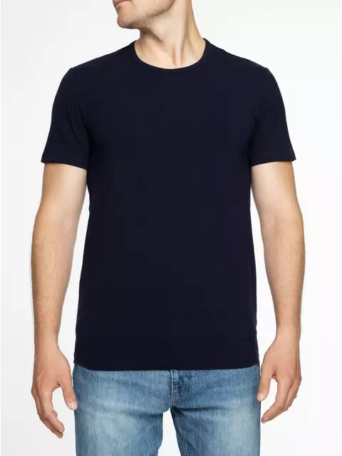 Футболка мужская diwari basic men mf 2024 dark navy, , 170,176-104/XL, DIWARI, - 1