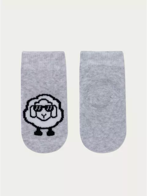 Носки махровые для малышей sof-tiki 640 светло-серый, , 8, CONTE-KIDS, - 1