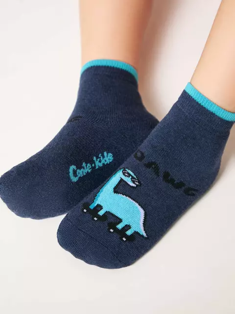 Махровые носки для малышей софтики 573 темно-синий, 7С-46СП, 14, CONTE-KIDS,  - 3