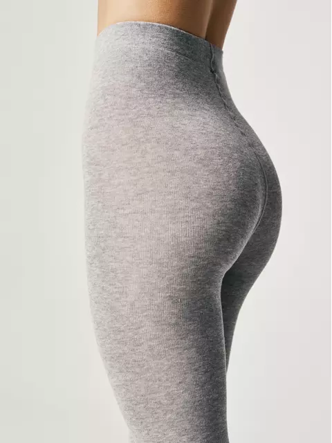 Хлопковые колготки esli estera 300 den grey, 14С-65СПЕ, 2, ESLI,  - 4