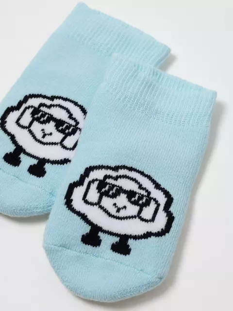 Махровые носки для малышей sof-tiki 640 бледно-бирюзовый, , 8, CONTE-KIDS, - 1