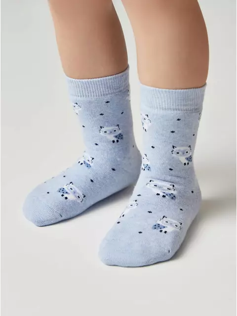 Детские махровые носки sof-tiki 758 голубой, 21С-13СП, 18, CONTE-KIDS,  - 2