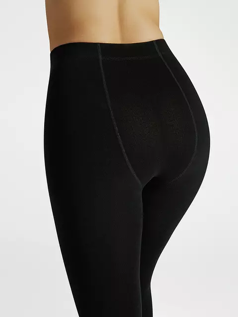 Теплые колготки minimi siberia 300 den (хлопок с флисом) nero, SIBERIA 300 (хлопок с флисом), 4, MINIMI,  - 11