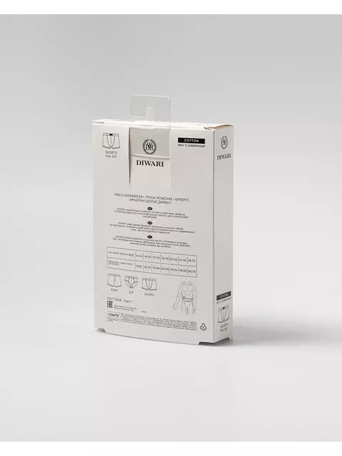 Мужские трусы шорты diwari basic men msh 2127 khaki, 20С-1073ТСП, 110,114/XXL, DIWARI,  - 4