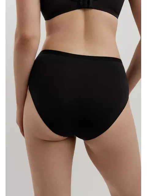 Трусы женские "слип" с высокой линией талии comfort plus rp2136 черный, 23С-0017КСП, 102/L, CONTE ELEGANT,  - 2